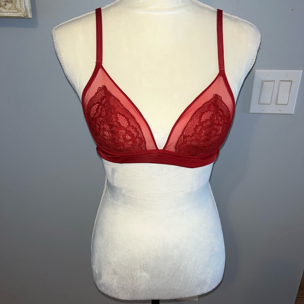 Red bra